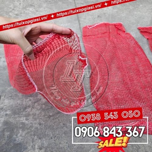 Bao tải lưới không có dây rút