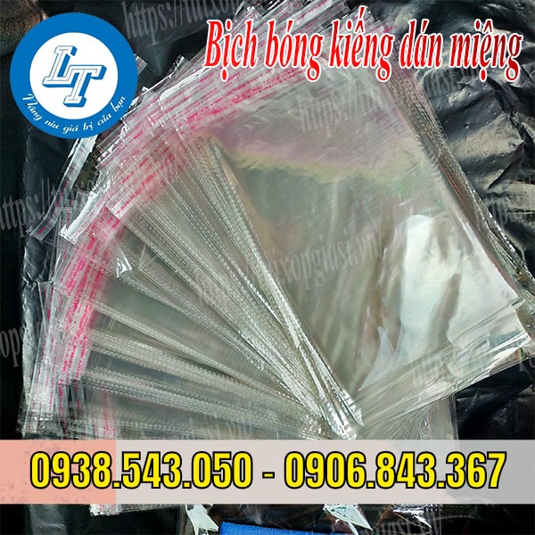 Bịch bóng kiếng dán miệng