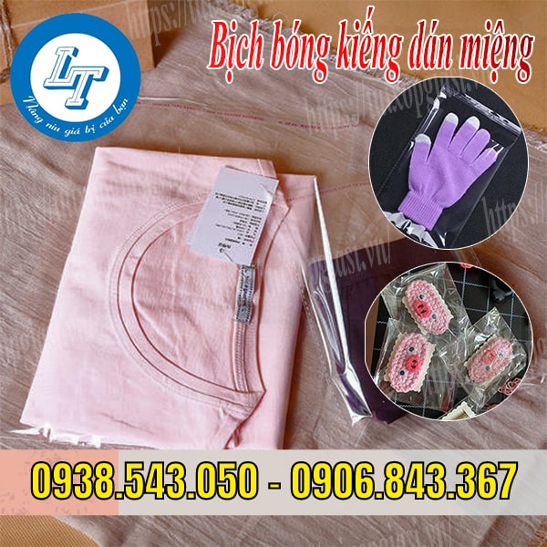 Bịch bóng kiếng dán miệng