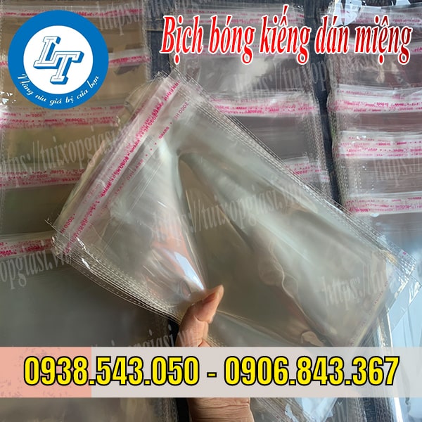 Bịch bóng kiếng dán miệng