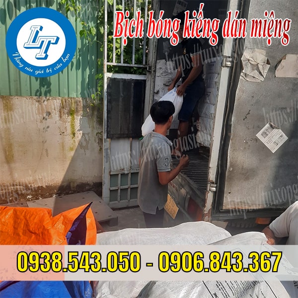 Bịch bóng kiếng dán miệng