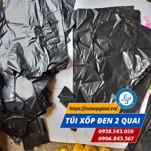 Bịch xốp đen 2 quai tphcm