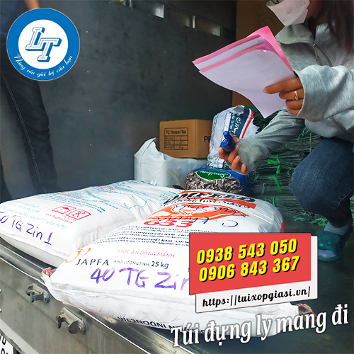 Bỏ mối túi đựng ly mang đi