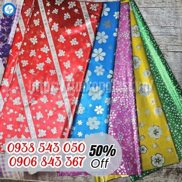 Bỏ sỉ giấy kiếng gói quà giá rẻ