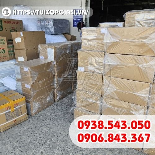 Bỏ sỉ túi giấy thực phẩm in sẵn 5000 túi/ thùng giá sỉ toàn quốc
