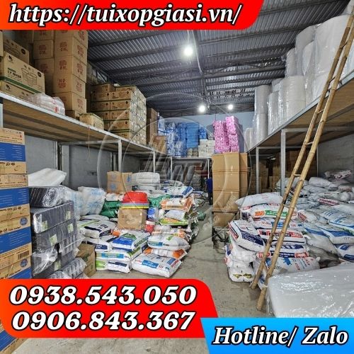 Kho hàng túi pe dẻo