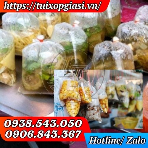 Túi pe dẻo đựng đồ ăn mang đi