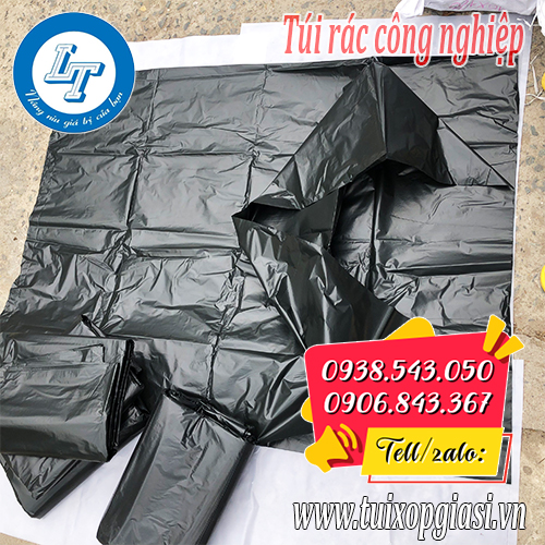 Bỏ sỉ túi rác đen công nghiệp