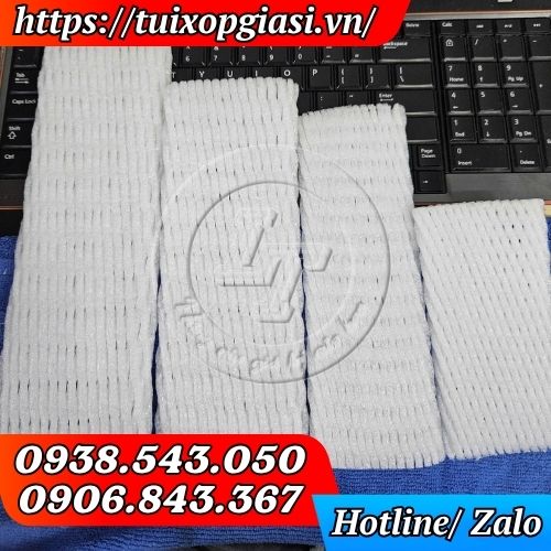 Xốp lưới bọc táo, lê, cam, quýt đa dạng kích cỡ