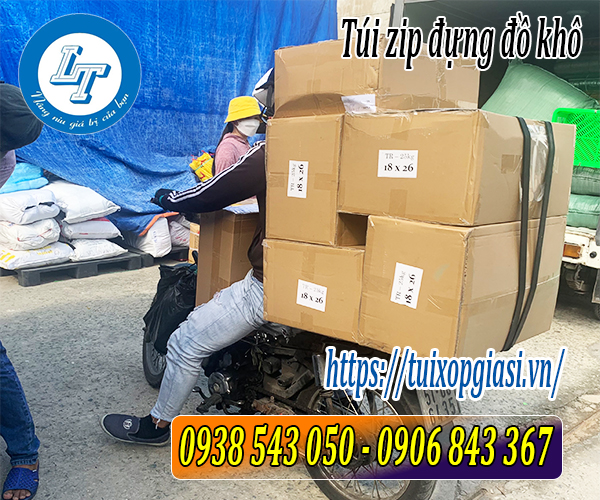 Chỗ bán túi zip đựng đồ khô