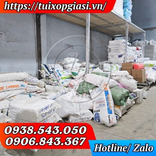 Kho túi zipper chỉ đỏ đựng thực phẩm khô