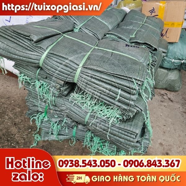 Bao tải dứa màu xám