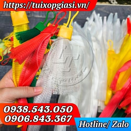Túi lưới đựng trái cây, hành tỏi