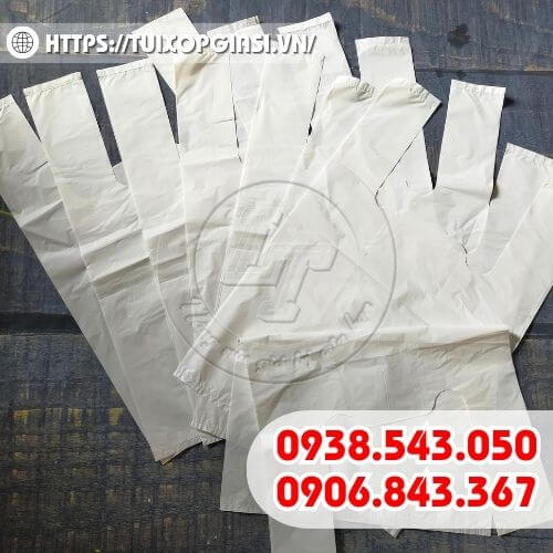 Túi xốp hdpe trắng sữa đủ kích cỡ
