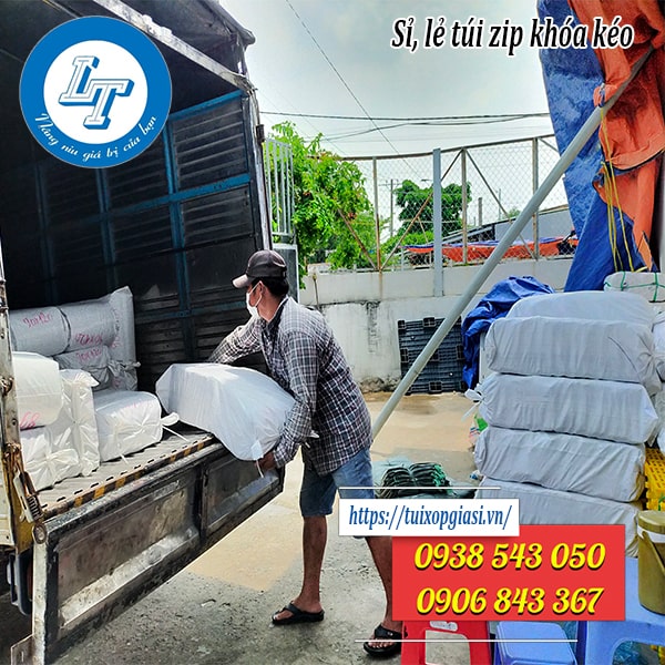 Cơ sở bán sỉ lẻ túi zip khóa kéo bình chánh