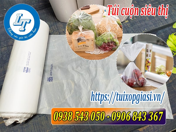 Công dụng của túi cuộn siêu thị Công dụng của túi cuộn siêu thị