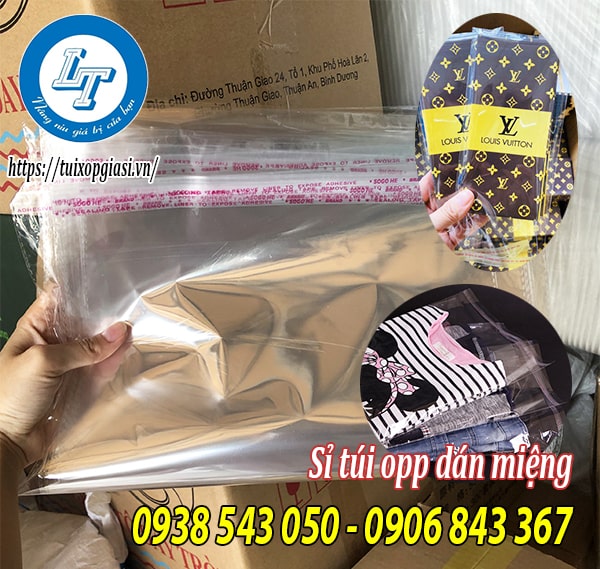 Công dụng của túi opp dán miệng Công dụng của túi opp dán miệng