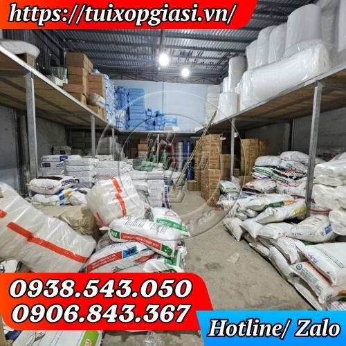 Kho hàng túi đựng rác cuộn nhiều màu