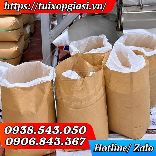 Bao tải giấy đựng đường