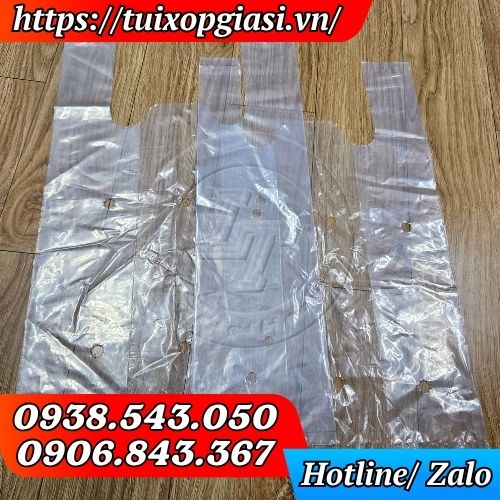 Túi bóng đục lỗ bề mặt trơn bóng, dẻo dai