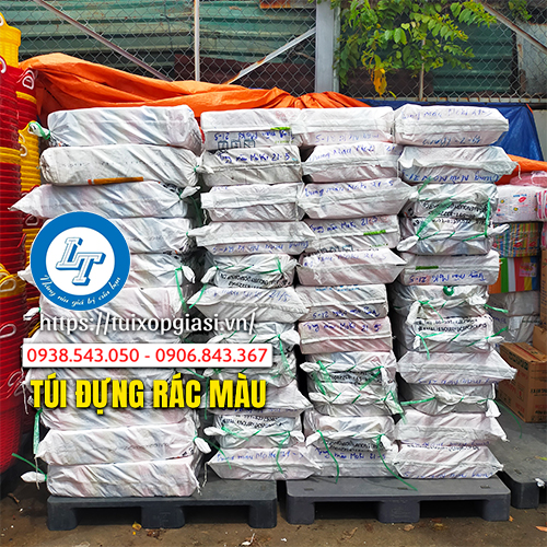 Cung cấp túi đựng rác màu