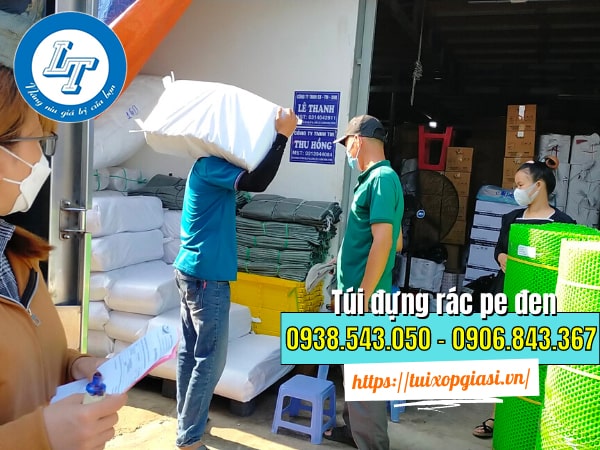 Cung cấp túi đựng rác pe đen giá rẻ