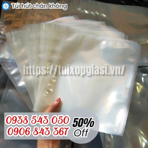 Túi hút chân không dày, bền chắc