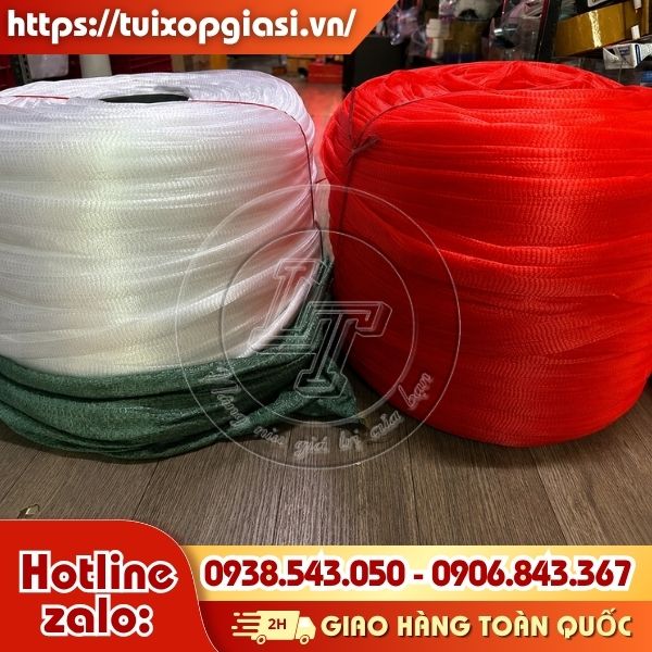 Túi lưới pe dạng cuộn