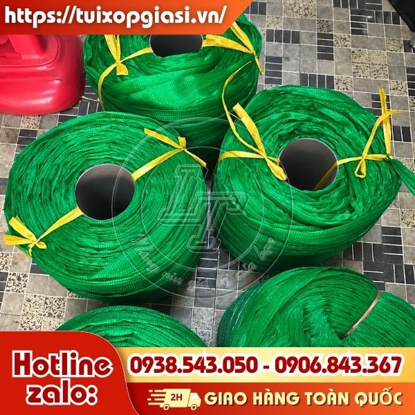 Túi lưới pe dạng cuộn