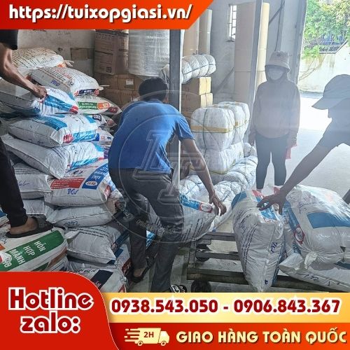 Soạn túi xốp màu zin cho khách sỉ