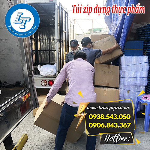Cung cấp túi zip đựng thực phẩm cho khách