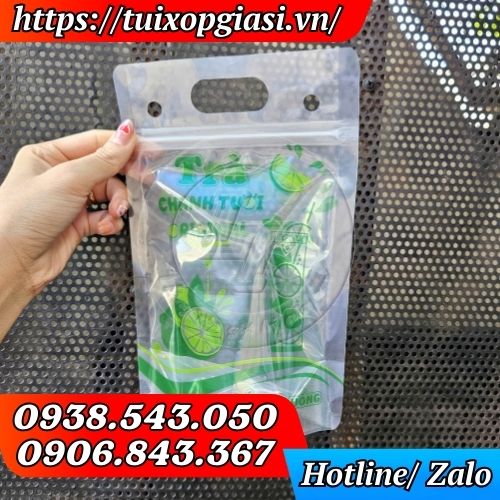 Túi zip đựng trà chanh