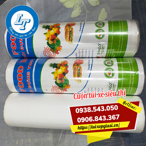 Cuộn túi xé siêu thị