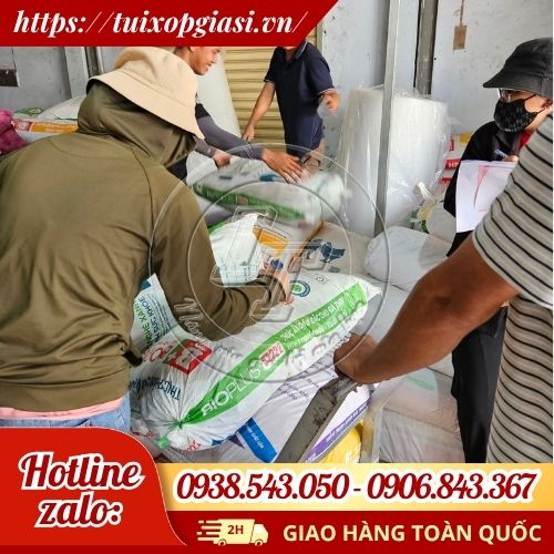 Lên hàng túi bóng mỡ màu trơn thường