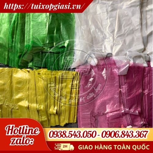Túi bóng mỡ màu trơn thường