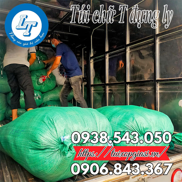 Đi đơn túi chữ T đựng ly