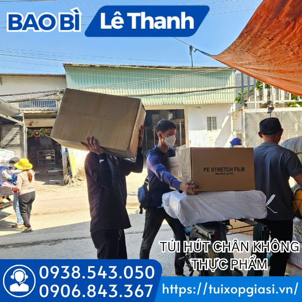 Đi đơn túi hút chân không thực phẩm cho khách sỉ