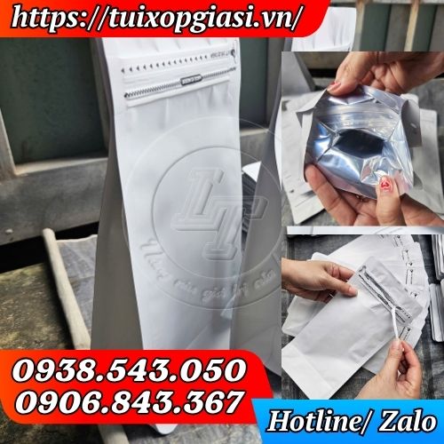 Túi zip 8 cạnh