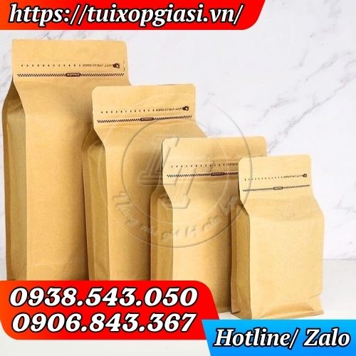 Túi zipper 8 cạnh đựng thực phẩm khô