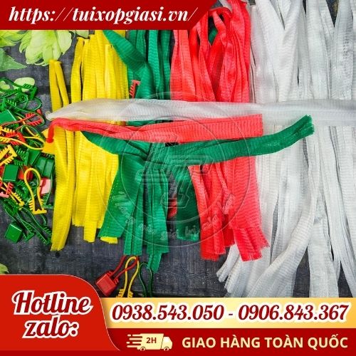Túi lưới nhựa đủ màu