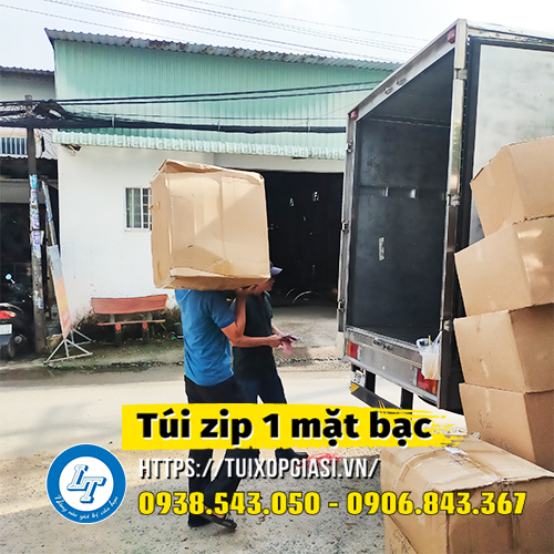 Địa điểm bán giá rẻ túi zip 1 mặt bạc