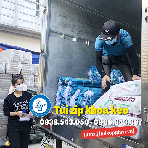 Điểm lấy sỉ túi zip khóa kéo