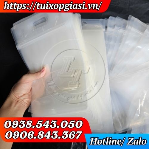 Điểm sỉ túi zip trà chanh trơn giá rẻ