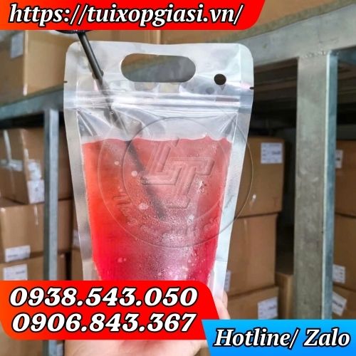 Túi zip trà chanh trơn