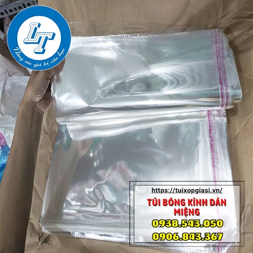 Giá rẻ túi bóng kính dán miệng