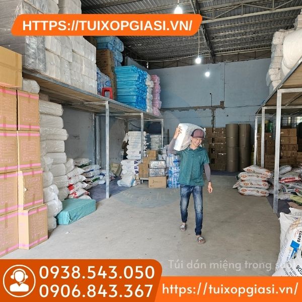 Giá sỉ rẻ túi dán miệng trong suốt