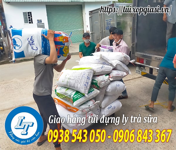 Giao sỉ túi đựng ly trà sữa 1 ngăn, 2 ngăn