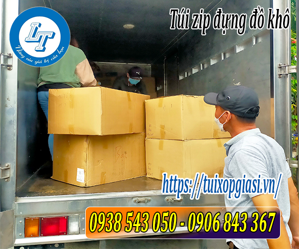 Giao sỉ túi zip cho khách HCM