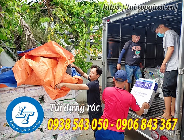 Giao túi đựng rác tphcm