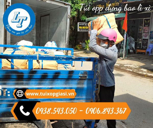 Giao túi opp đựng bao lì xì